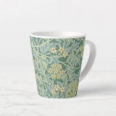 LATTE MUG : WILLIAM MORRIS : JASMINE (Angle droit)