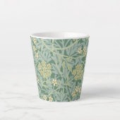 LATTE MUG : WILLIAM MORRIS : JASMINE (Devant)