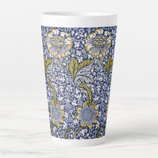 LATTE MUG : WILLIAM MORRIS : KENNET (Devant)