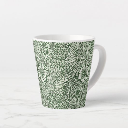 LATTE MUG : WILLIAM MORRIS : MARIGOLD (Angle droit)