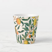 LATTE MUG : WILLIAM MORRIS : POMEGRANATE (Devant)