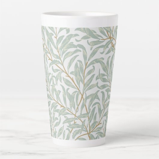 LATTE MUG : WILLIAM MORRIS : WILLOW DESIGN (Devant)