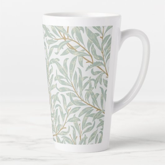 LATTE MUG : WILLIAM MORRIS : WILLOW DESIGN (Droite)
