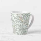 LATTE MUG : WILLIAM MORRIS : WILLOW DESIGN (Angle droit)