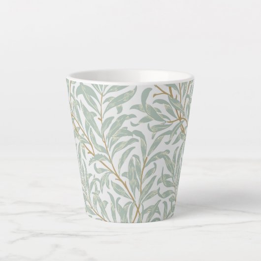 LATTE MUG : WILLIAM MORRIS : WILLOW DESIGN (Devant)