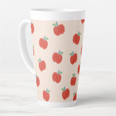 Latte Petite tasse de pommes rouges (Angle gauche)