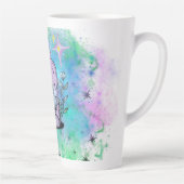 Latte Potion en cristal grande tasse en latte, sorcière, (Droite)