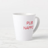 Latte Pub Nappo tasse ma voiture d'été (Angle droit)