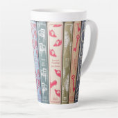 Latte Romans de Jane Austen sur tasse (Angle droit)
