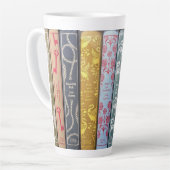 Latte Romans de Jane Austen sur tasse (Angle gauche)