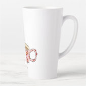 Latte Sauter dans la tasse de café (Droite)