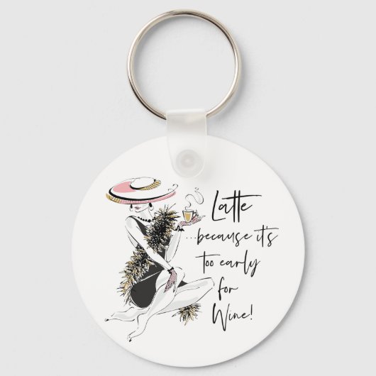 Latte Sleutelhanger (Voorkant)