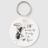 Latte Sleutelhanger (Achterkant)