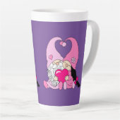 Latte Sois mien, tasse de baiser (Angle droit)