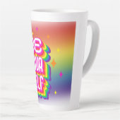 Latte Sois toi-même tasse (Angle droit)