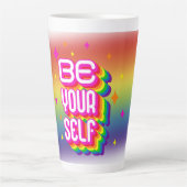 Latte Sois toi-même tasse (Devant)