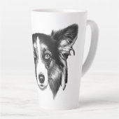Latte Sourire à la tasse du matin (Angle droit)