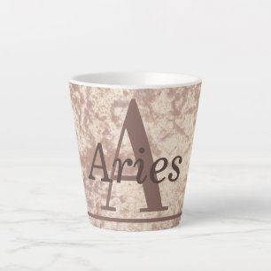Latte Special design Aries star signe tasse cadeau