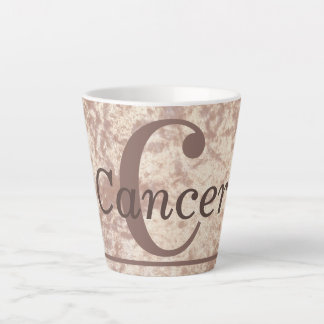Latte Special design cancer star signe cadeau de tasse d
