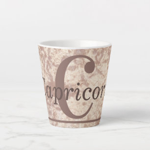 Latte Special stylisé Capricorn étoile signe tasse cadea