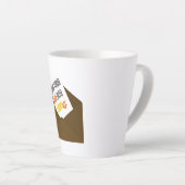 Latte tasse (Angle droit)