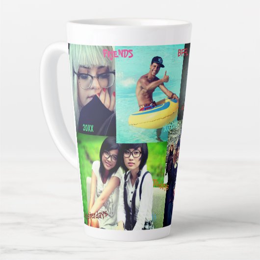 Latte tasse (Angle gauche)