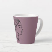 Latte Tasse (Angle droit)