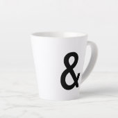 Latte "&" tasse (Angle droit)
