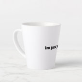 Latte tasse (Angle gauche)