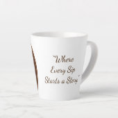 Latte Tasse à café  (Angle droit)