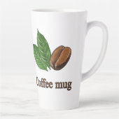 Latte Tasse à café (Droite)