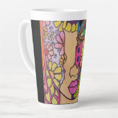 Latte Tasse à café (Angle gauche)