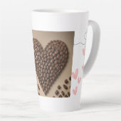 Latte tasse à café (Angle droit)