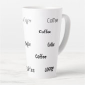Latte Tasse à café (Angle droit)