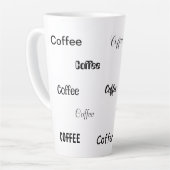 Latte Tasse à café (Angle gauche)