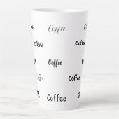 Latte Tasse à café (Devant)