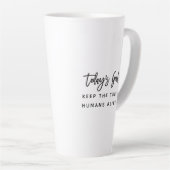 Latte Tasse à café Citation Maman Mère Moderne Chic Drôl (Angle droit)