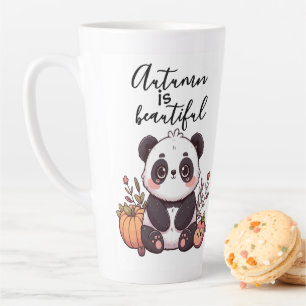 Latte Tasse à café d'automne