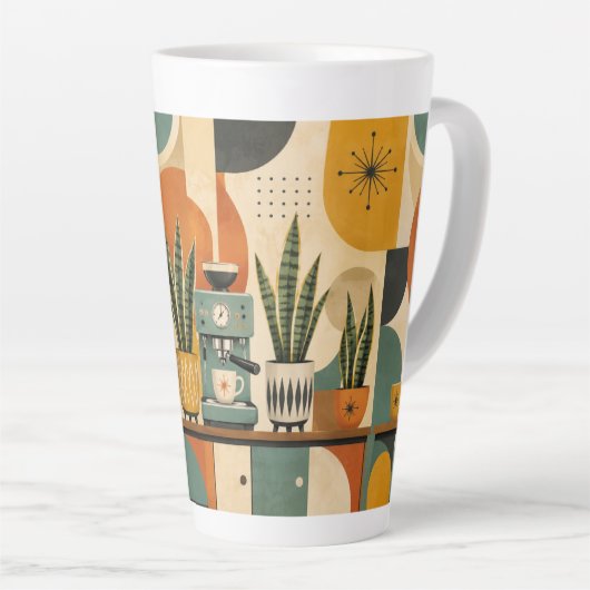 Latte Tasse à café de cuisine (Angle droit)