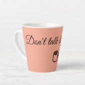Latte Tasse à café drôle ☕ (Angle gauche)