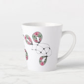 Latte Tasse à café 'Été Enjoué' (Droite)