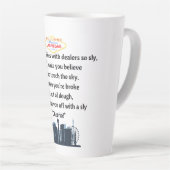 Latte Tasse à café Las Vegas (Angle droit)
