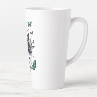 Latte Tasse à café Papillon | Inspiration Florale Fairyc