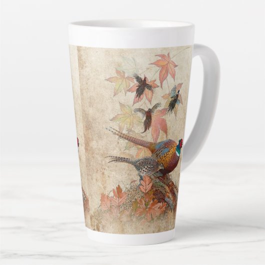 Latte Tasse à papier (Angle droit)