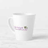 Latte Tasse Âme Pleine de Soleil (Angle gauche)