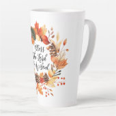Latte Tasse Bénir le Seigneur (Angle droit)