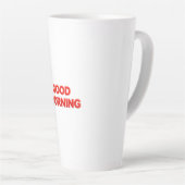 Latte Tasse Bonjour Soleil (Angle droit)