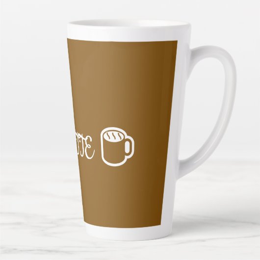 Latte Tasse cadeau (Droite)