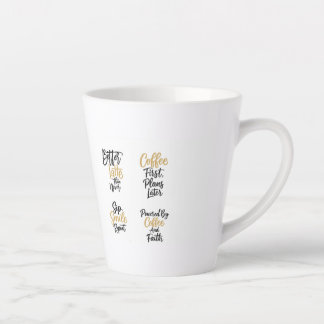 Latte Tasse Café d'abord