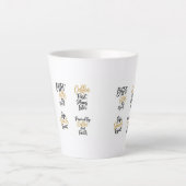 Latte Tasse Café d'abord (Devant)